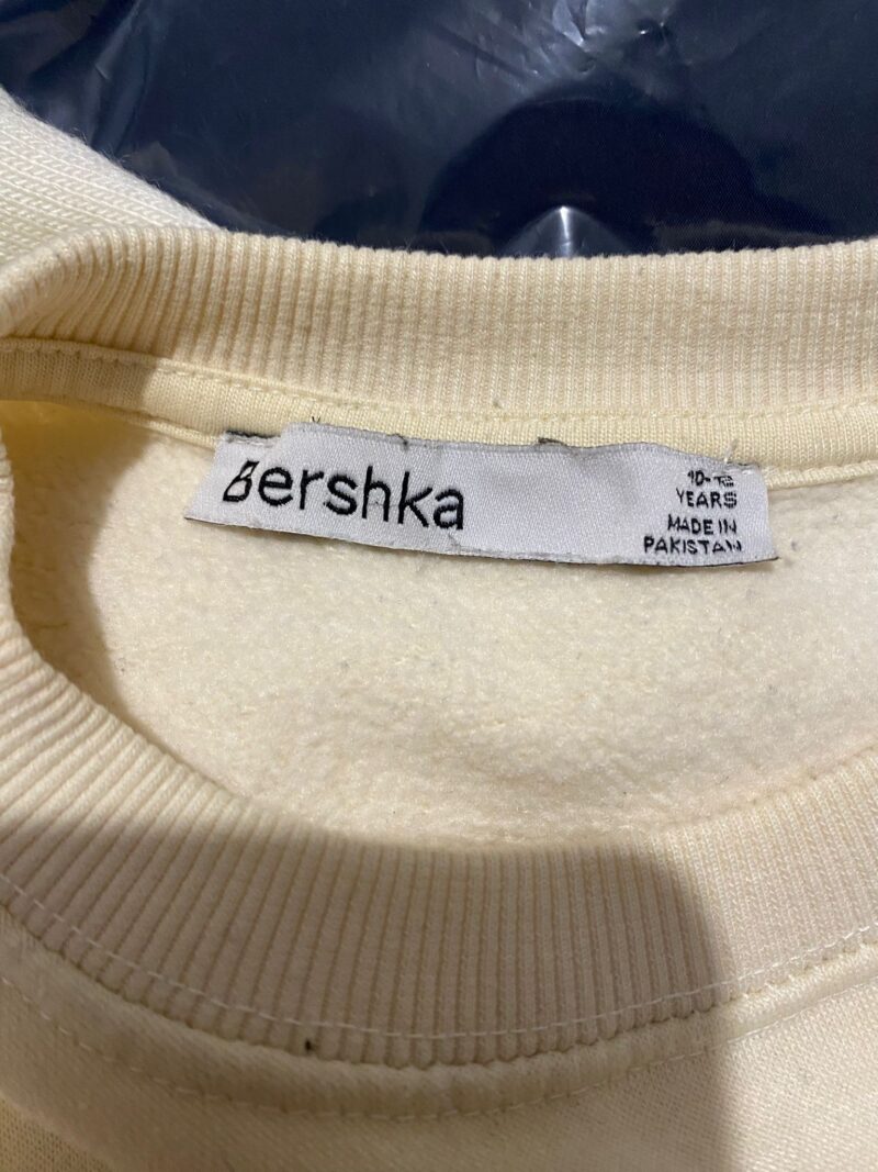 Felpa bianca Bershka - immagine 4