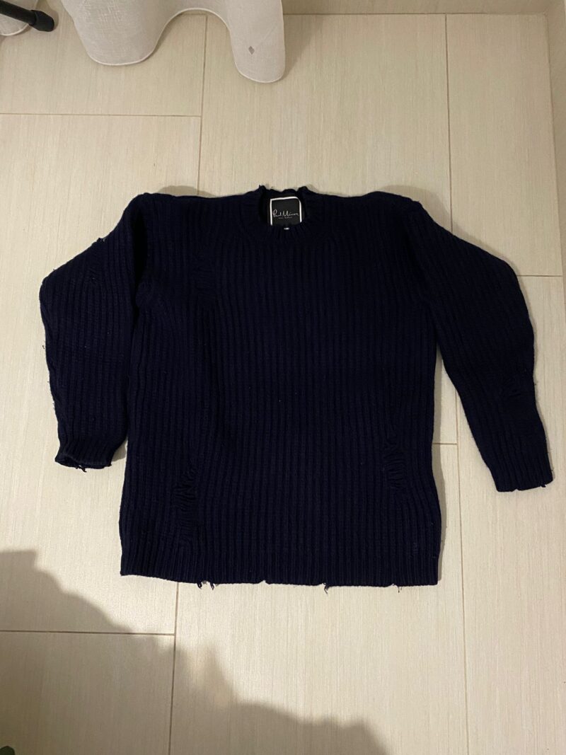 Maglione blu "Paul Memoir"