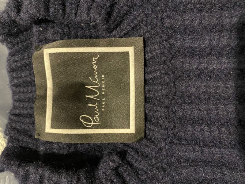 Maglione blu "Paul Memoir" - immagine 4